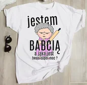 Koszulki i topy damskie - koszulka dla babci,koszulka na dzień babci - miniaturka - grafika 1