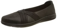 Kapcie damskie - Skechers Damskie kapcie Arch Fit Uplift Precious, Czarna tkanina, 37 EU - miniaturka - grafika 1