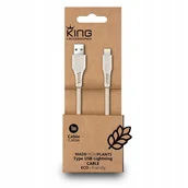 Kable USB - Ekologiczny Kabel Ładowarka Iphone 6 7 8 X 11 12 - miniaturka - grafika 1