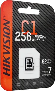 Karta Hikvision Karta pamięci microSD Hikvision HS-TF-C1 256GB - Karty pamięci - miniaturka - grafika 1