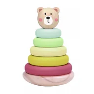 Klocki - Tooky Toy: Obrotowy Montessori z modelem misia - miniaturka - grafika 1