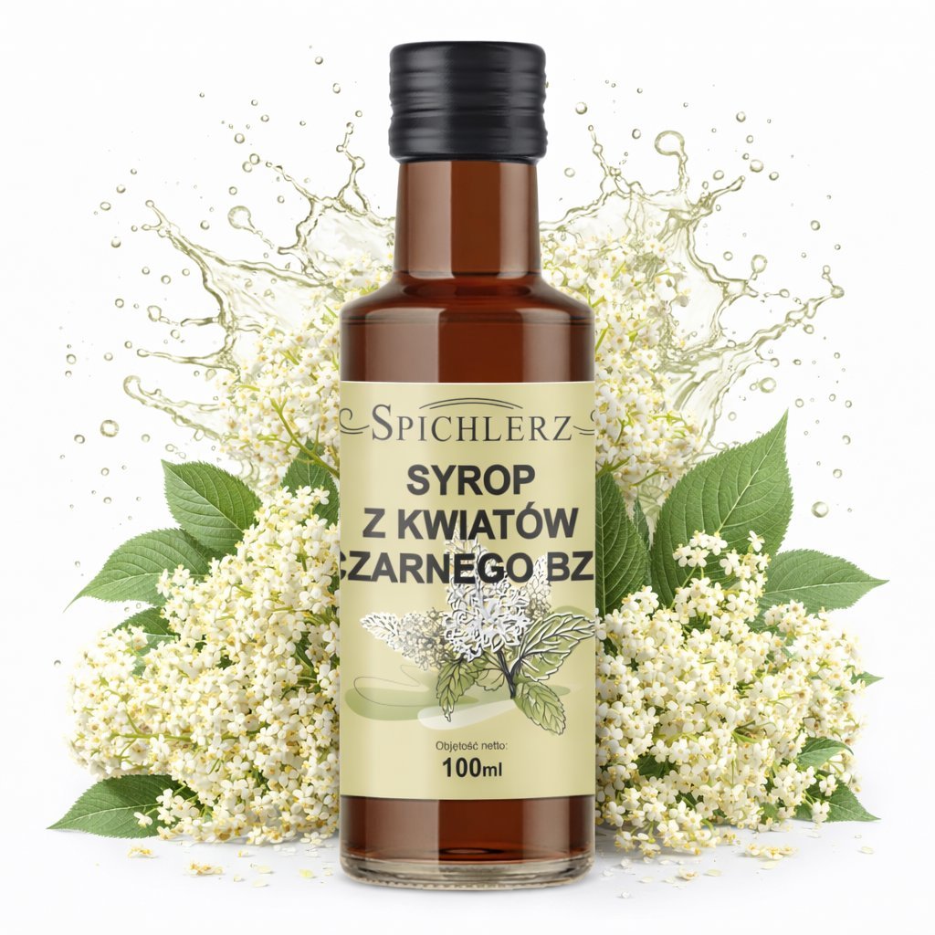 Syrop z kwiatów czarnego bzu 100 ml