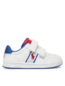 Buty dla dziewczynek - Polo Ralph Lauren Sneakersy Heritage Court III RL02068100 Biały - miniaturka - grafika 1