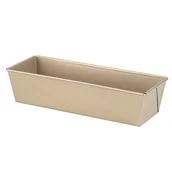 Formy do ciast - Keksówka Cookie stal nierdzewna 31 x 11 x 7 cm złoty - miniaturka - grafika 1