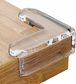 Zabezpieczenia dla dzieci - Ochraniacz narożnik Osłonka narożna silikonowa na meble krawędzie 12 szt. - miniaturka - grafika 1