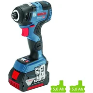 Wkrętarki - Bosch Professional wkrętarka udarowa GDR 18V-200 2x5,0 Ah - miniaturka - grafika 1