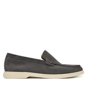 Półbuty męskie - Lordsy BOSS Sienne 50543083 Szary - miniaturka - grafika 1