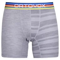 Majtki męskie - Męskie bokserki Ortovox 185 Rock'N'Wool Boxer M Rozmiar: S / Kolor: szary - miniaturka - grafika 1