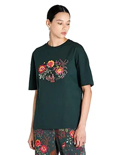 PUMA T-Shirt Femme X Liberty Bluza damska - Koszulki i topy damskie - miniaturka - grafika 1