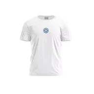 Koszulki męskie - Bona Basics Męski T-shirt Bdtswi-100150, biały, XL - miniaturka - grafika 1