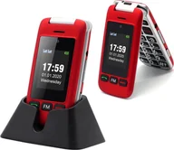 Telefony komórkowe - Artfone C10 Czerwony - miniaturka - grafika 1