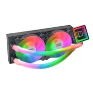 Chłodzenie wodne - Mars Gaming ML-ULTRA240 Procesor Chłodnica cieczy all-in-one Czarny 1 szt. - miniaturka - grafika 1