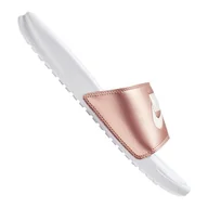 Klapki i japonki damskie - Klapki Nike Benassi Jdi Slide W 343881-108 złoty - miniaturka - grafika 1