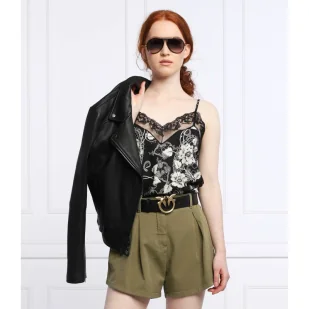 Pinko Top GIAGGIOLO | Regular Fit - Koszulki i topy damskie - miniaturka - grafika 1