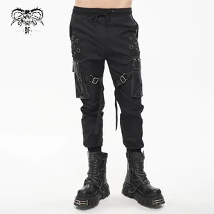 spodnie męskie DEVIL FASHION - PUNK GOTHIC, joggery-XL - Spodnie męskie - miniaturka - grafika 1