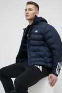 Kurtki męskie - adidas Performance Kurtka GT1686 męska kolor granatowy zimowa - miniaturka - grafika 1