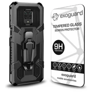 Exoguard Predator + Szkło - Redmi Note 9 Pro / Note 9S – Pancerne Case Obudowa Futerał - Etui i futerały do telefonów - miniaturka - grafika 1
