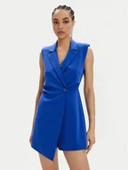 Kombinezony - Patrizia Pepe Kombinezon 2T0058/A049-CA01 Granatowy Regular Fit - miniaturka - grafika 1