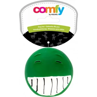 Comfy Zabawka Smile 6,5 CM Zielona - Zabawki dla psów - miniaturka - grafika 1