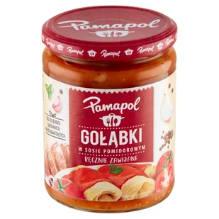 Pamapol Gołąbki w sosie pomidorowym 500 g - Szybkie dania obiadowe - miniaturka - grafika 1