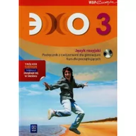 Podręczniki dla gimnazjum - WSiP Echo 3 Podręcznik z ćwiczeniami z płytą CD Kurs dla początkujących - Beata Gawecka-Ajchel - miniaturka - grafika 1