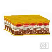 Batoniki - 30x SONKO Wafle jaglane w czekoladzie mlecznej 30g - miniaturka - grafika 1