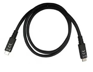 TECHLY Kabel USB-C 4.0 M/M 80cm 40Gbps 100W PD 3A Thunderbolt 4 - Kable komputerowe i do monitorów - miniaturka - grafika 1
