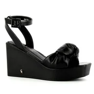 Sandały damskie - Sandały damskie na koturnie CARINII - Carinii - miniaturka - grafika 1