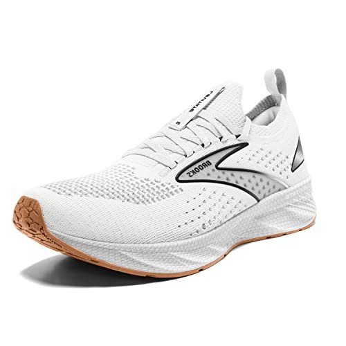 Brooks Levitate StealthFit 6, Damskie tenisówki, Białe/Dźwiękowe, 43 EU, Blanc Son, 43 EU