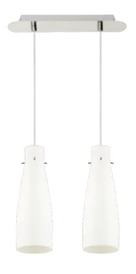 Lampex Lampa wisząca Rodan 2, biała - Lampy sufitowe - miniaturka - grafika 1