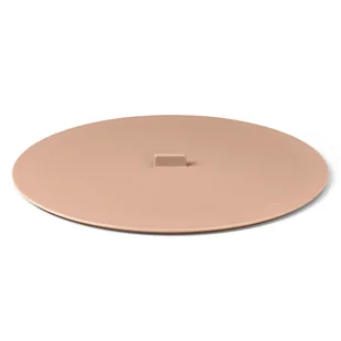BLIM PLUS COPERCHIO Pokrywa do misy śr. 25 cm różowa morela - Miski i półmiski - miniaturka - grafika 1