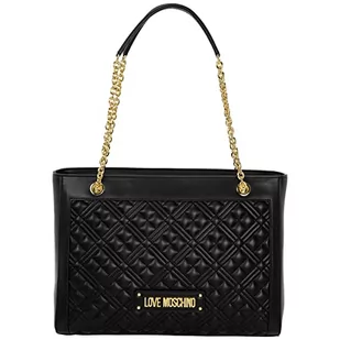 Love Moschino Damska torba na ramię Borsa A Spalla, czarny - jeden rozmiar - Torebki damskie - miniaturka - grafika 1