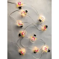 Oświetlenie świąteczne - lampki 20 LED bałwanki 190 cm - miniaturka - grafika 1