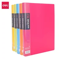 Teczki i skoroszyty - Album Ofertowy Deli A4 40 Koszulek Seria Rio Różowy - miniaturka - grafika 1