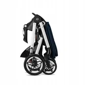 Wózki dziecięce - Cybex Talos S Lux 2.0 Silver Ocean Blue - wózek spacerowy - miniaturka - grafika 1