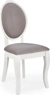 Krzesła - Elior Białe ludwikowskie krzesło medalion - Windsor - miniaturka - grafika 1