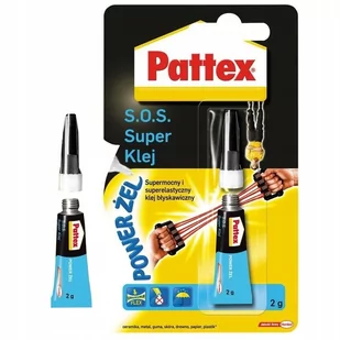 Tytan Pattex SOS super $312el 2g - Kleje i inne preparaty budowlane - miniaturka - grafika 1