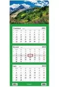 Kalendarze - kalendarz 2024 lux trójdzielny góry - miniaturka - grafika 1