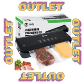 Zgrzewarki do folii i pakowarki próżniowe - ZGRZEWARKA PRÓŻNIOWA ISAJ GL1 PAKOWARKA DO ŻYWNOŚCI AUTOMATYCZNA NOŻYK - miniaturka - grafika 1