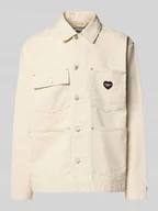 Kurtki męskie - Kurtka jeansowa z nakładanymi kieszeniami model ‘DREWE CHORE’ - miniaturka - grafika 1