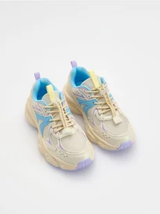 Reserved - Sneakersy ze stoperem - biały - Buty dla dziewczynek - miniaturka - grafika 1