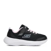 Buty dla dziewczynek - Sneakersy Skechers SELECTORS 303573L BLK Czarny - miniaturka - grafika 1