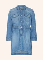 Sukienki - Tommy Hilfiger Sukienka Jeansowa blau - miniaturka - grafika 1
