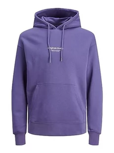 Bestseller A/S Męska bluza z kapturem Jorvesterbro Sweat Hood Noos, Twilight Purple, XXL - Bluzy męskie - miniaturka - grafika 1