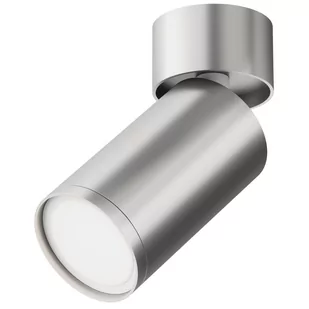 Sufitowy reflektorek Focus S C050CL-U-1S Maytoni tuba srebrna - Lampy sufitowe - miniaturka - grafika 1