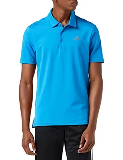 Koszulki męskie - adidas Męska koszulka polo Ultimate 365 Solid niebieski niebieski (Azul Cz8946) S - grafika 1