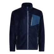 Kurtki męskie - CMP męska kurtka polarowa, B.Blue-Petrol, 56 - miniaturka - grafika 1