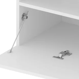 Lumarko Szafka pod TV z oświetleniem LED, biała, 75x35x40 cm - Szafki RTV - miniaturka - grafika 9