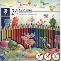 Staedtler Kredki Noris Wopex 24 kolory trójkątne - Przybory szkolne - miniaturka - grafika 2