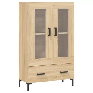 Wysoka szafka, dąb sonoma, 69,5x31x115 cm Lumarko! - Szafki do salonu Wysoka szafka, dąb sonoma, 69,5x31x115 cm Lumarko! - Szafki do salonu - miniaturka - grafika 3